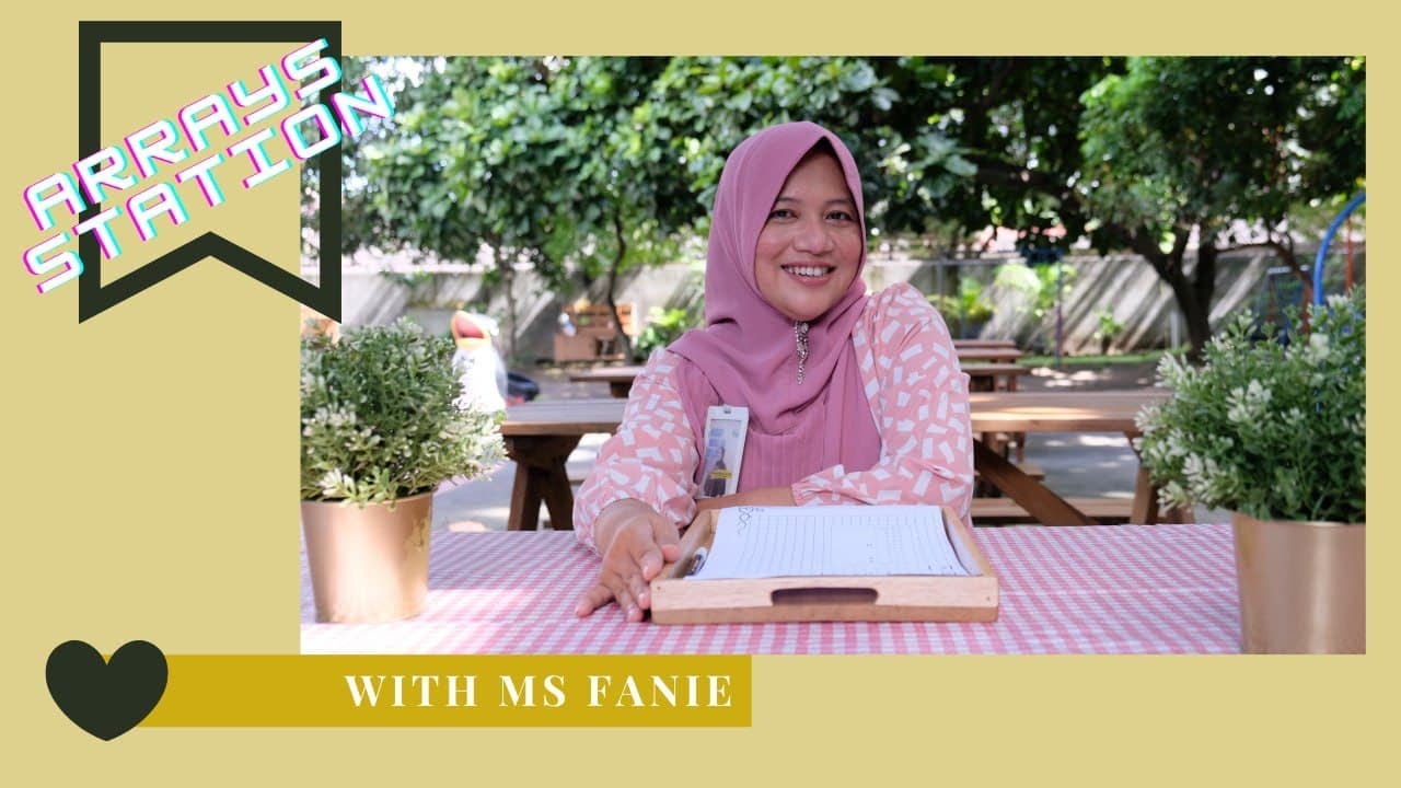 Arrays Station with Ms Fanie