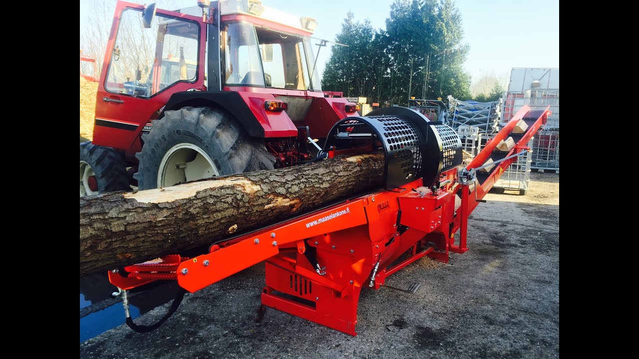 Firewood processor Hakki Pilke EASY 42 zaagkloofmachine