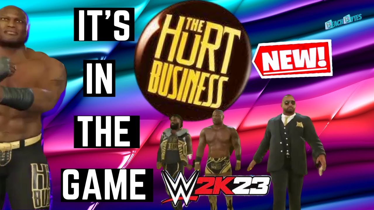 How To Get The Hurt Business in WWE 2k23 full version