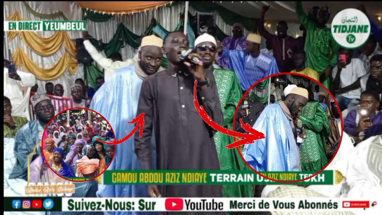 oh baye mbaye tothie na yeumbeul devant pape malick mbaye et oustaze modou fall et abdou aziz Ndiaye