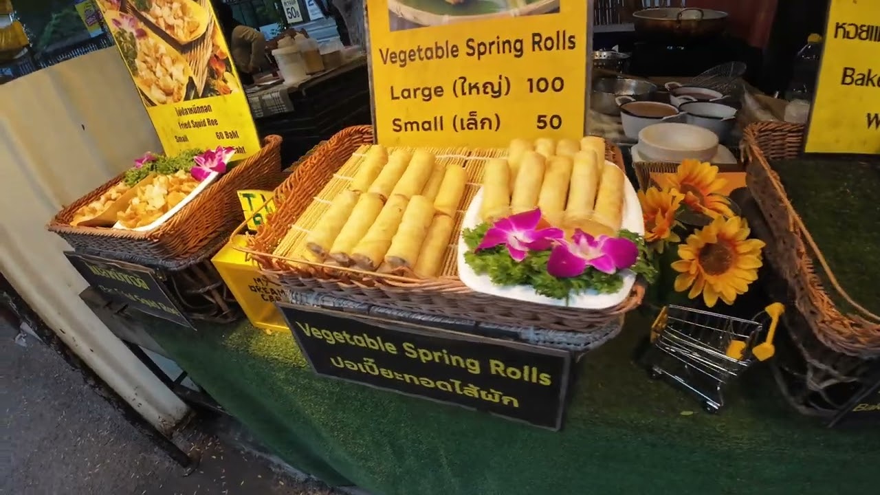 Hua Hin Street Food from Tamarind AND Cicada Night Markets -- delectable!!!