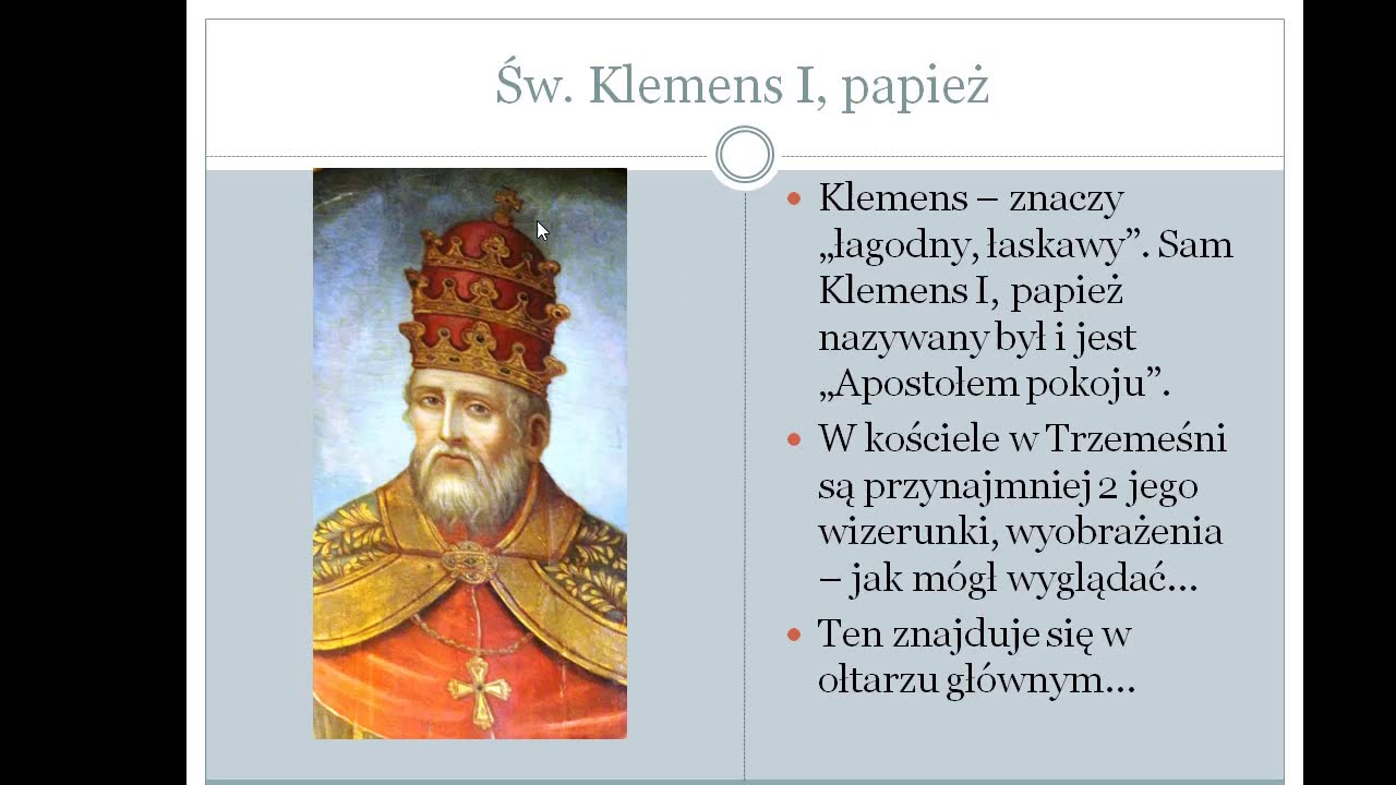 Żywot św. Klemensa I, papieża