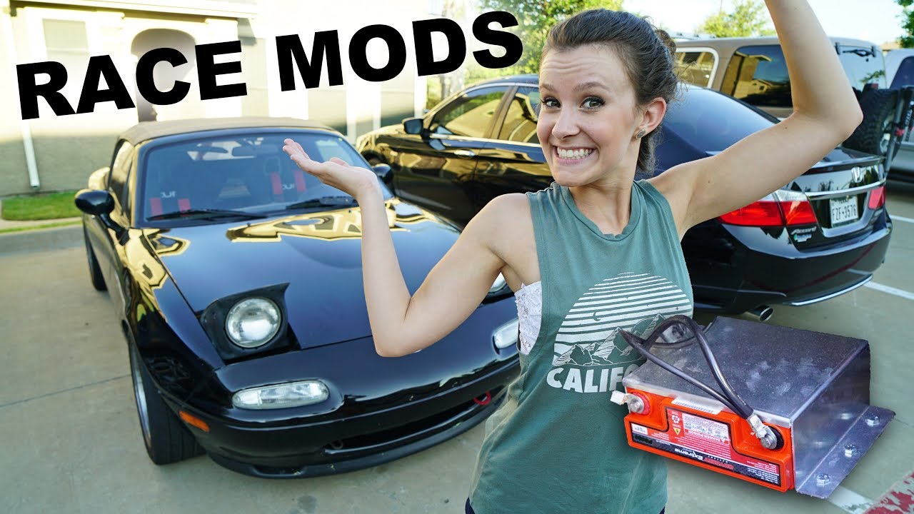 Miata RACE BATTERY Install - NO MORE FIRES!!