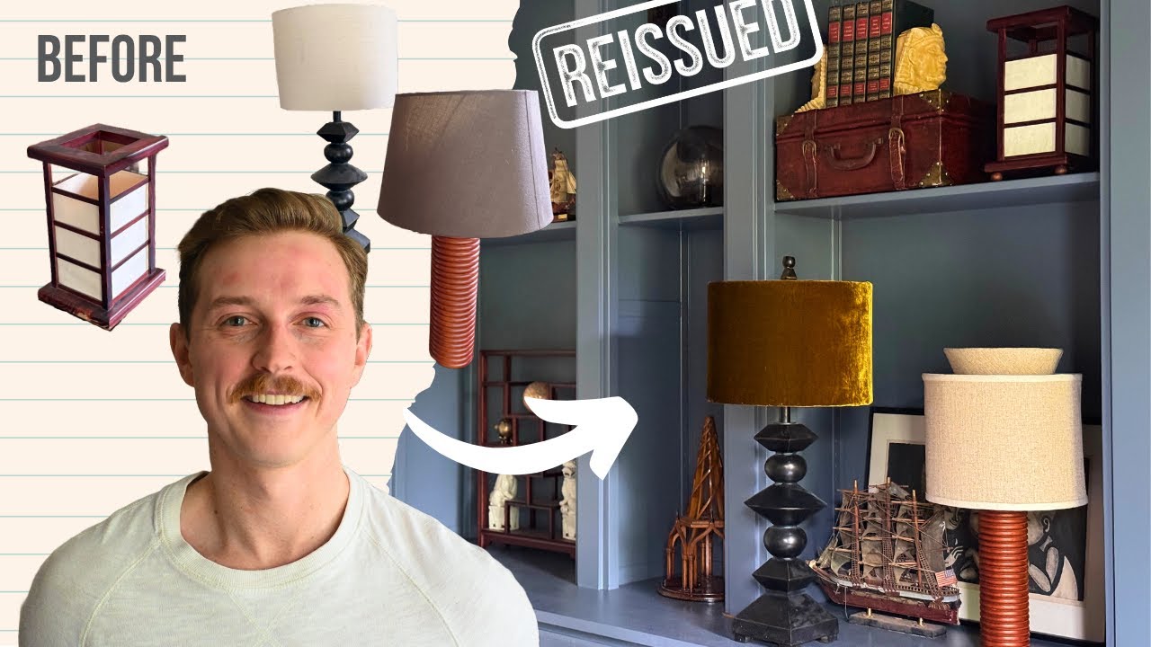 Let's Give Thrifted Lamps an Eclectic Makeover!