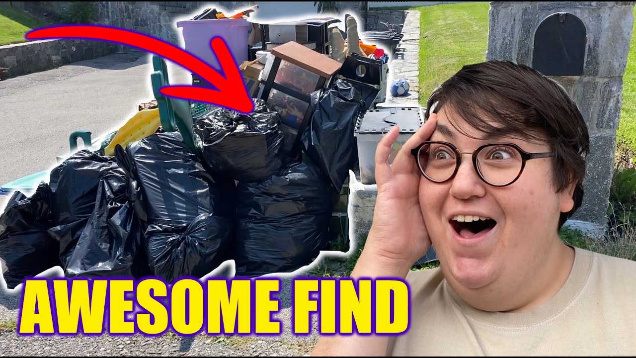 They threw it out in the trash. We TOOK IT! Garbage pick with us!