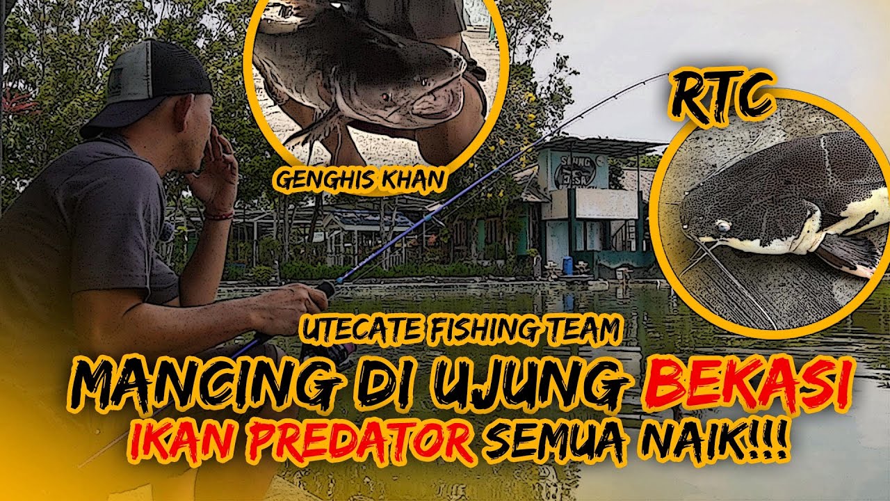 UTECATE FUN  - MANCING DI UJUNG BEKASI, TEST PRODUK JORAN TERBARU, KUAT NGANGKAT IKAN MONSTER!!!
