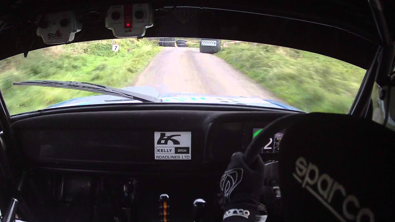 Jonathan Pringle/Martin Byrne Fastnet Rally 2015  Stage 7