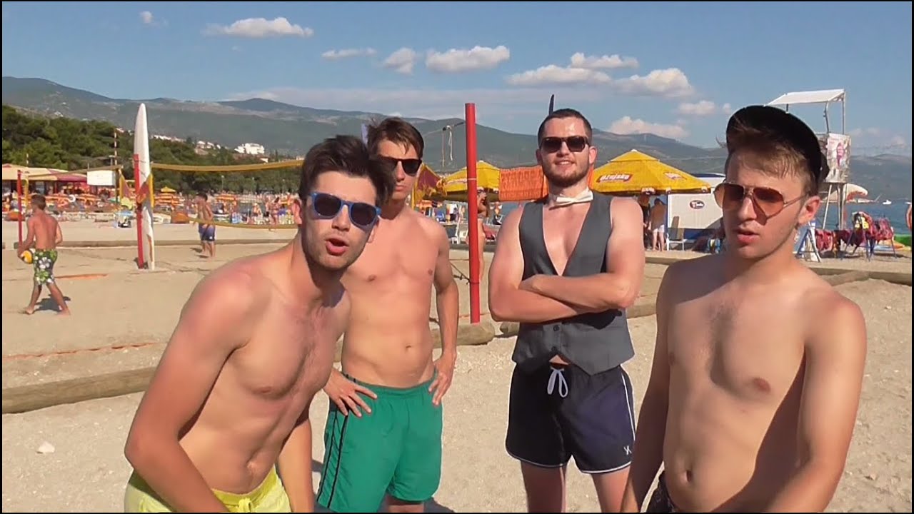 2 kitice - Izgaranje na obali