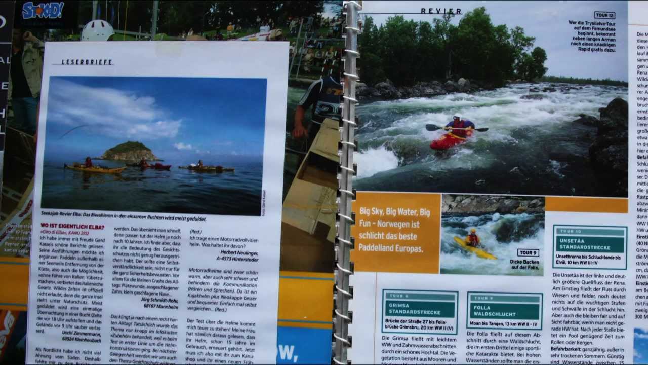 Alte REISE-Berichte & Reportagen im KANU-Magazin - made by kanukassel
