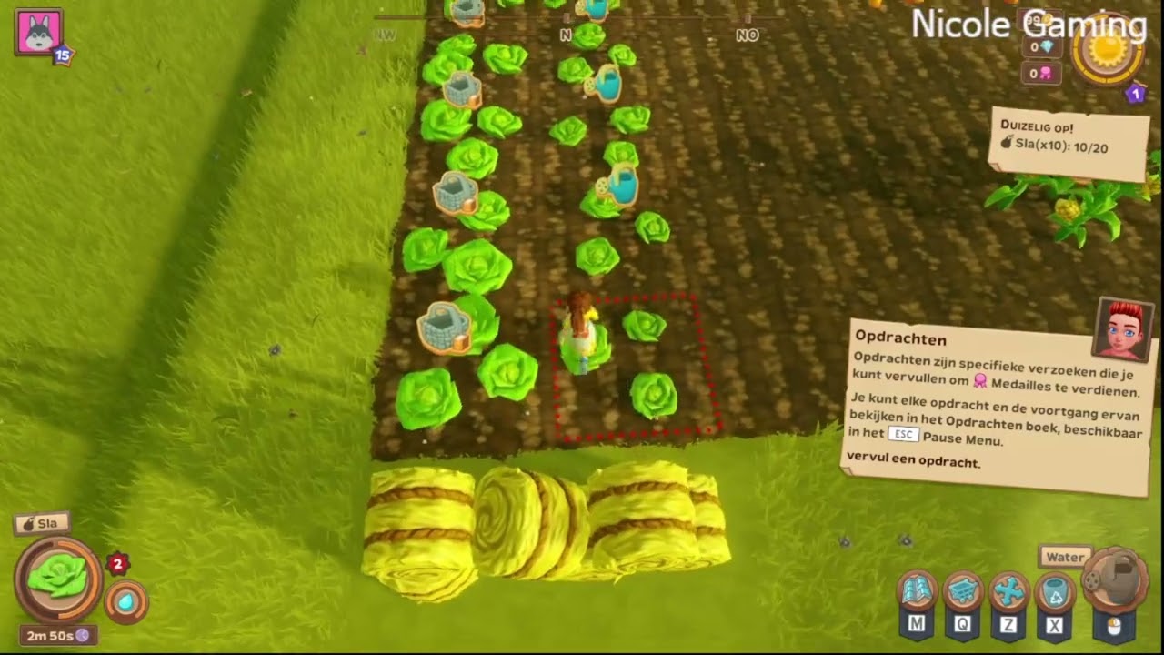 Tutorial, eerste oogsten en winkel plaatsen - Farm Together 2