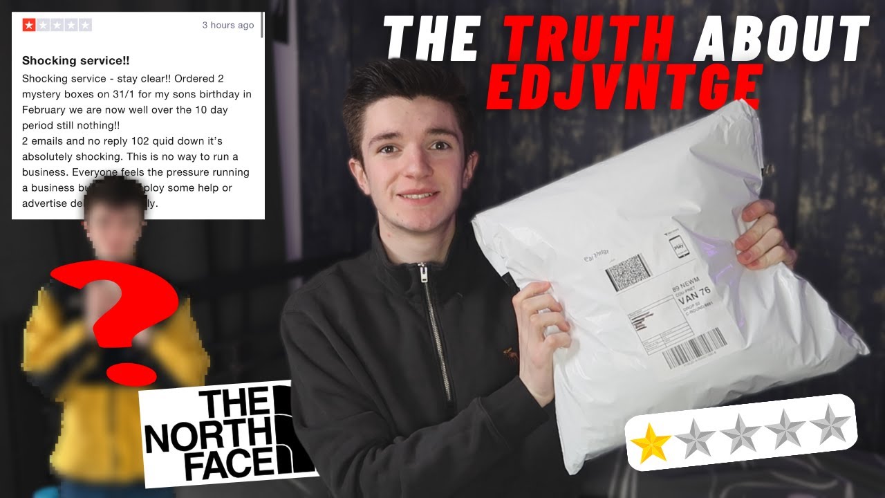 OPENING A VINTAGE NORTH FACE MYSTERY PACK! (EDJVNTGE) 😱