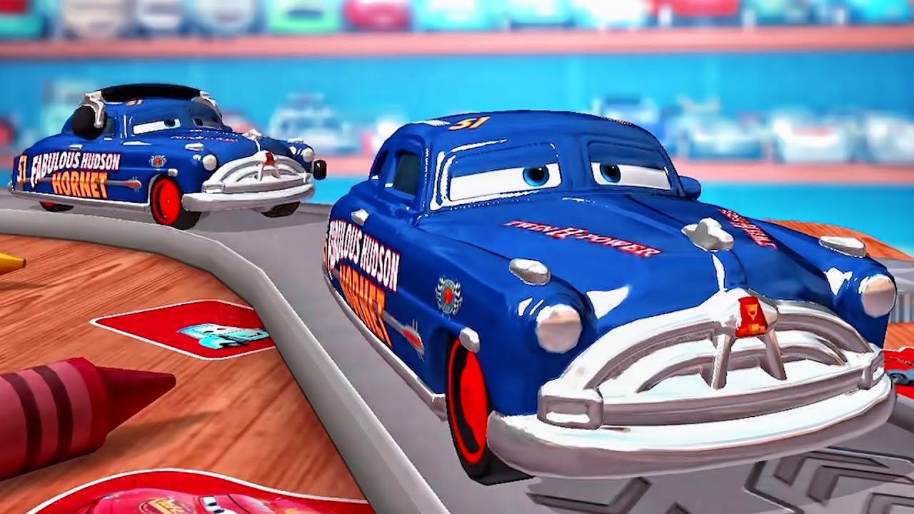 Cars (DareDevil in Garage) Fabulous Doc Hudson - New iOS Gameplay