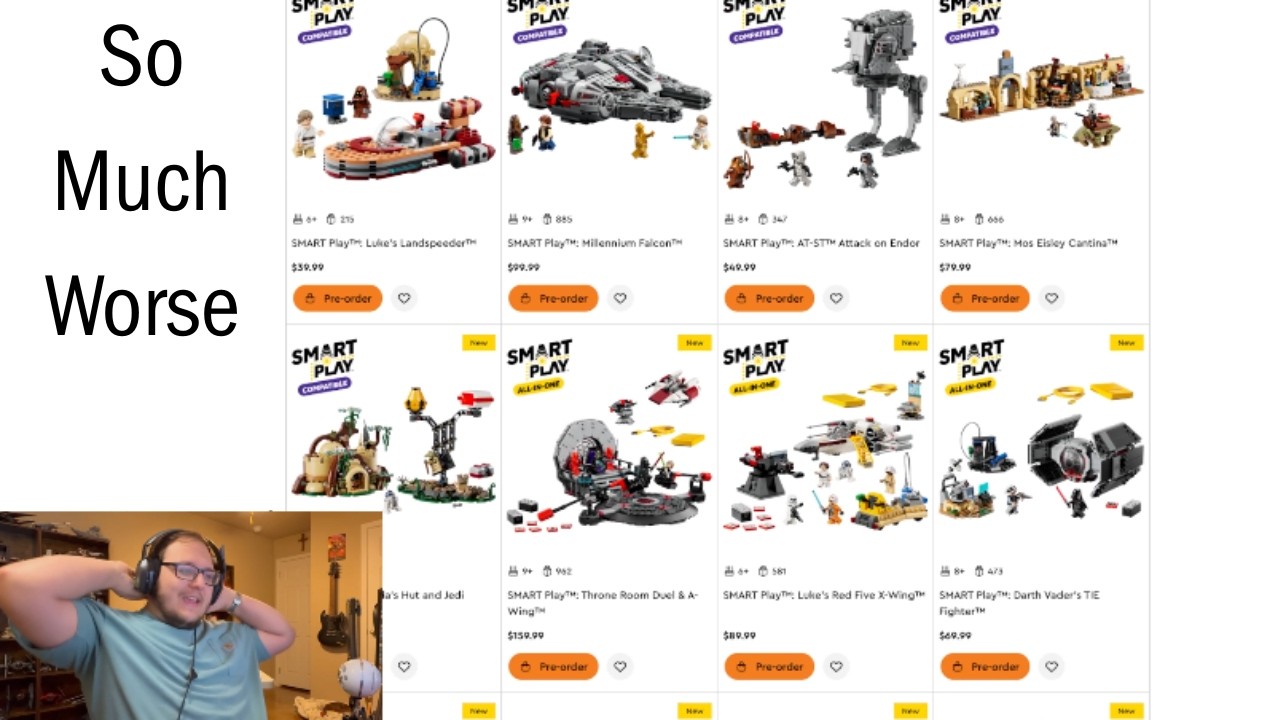 «Умные кубики» Lego становятся всё хуже и хуже.