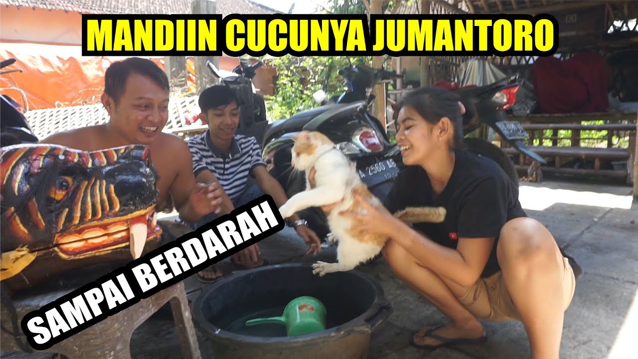 MURMUR KERASUKAN JUMANTORO SAAT DI MANDIKAN || NGERI PARAH!!