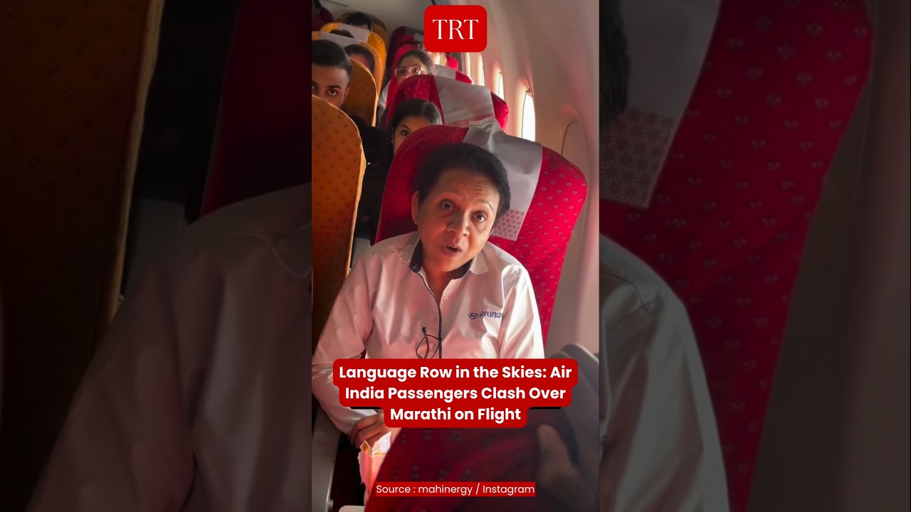 Language Row in the Skies: Air India Passengers Clash Over Marathi on Flight | The Readers Time