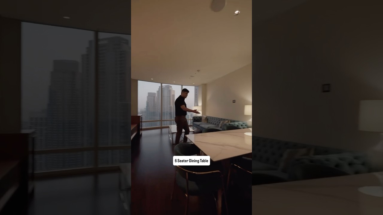 Own a 1BHK in Burj Khalifa with full fountain view &ndash; ₹8.5 Cr onwards!