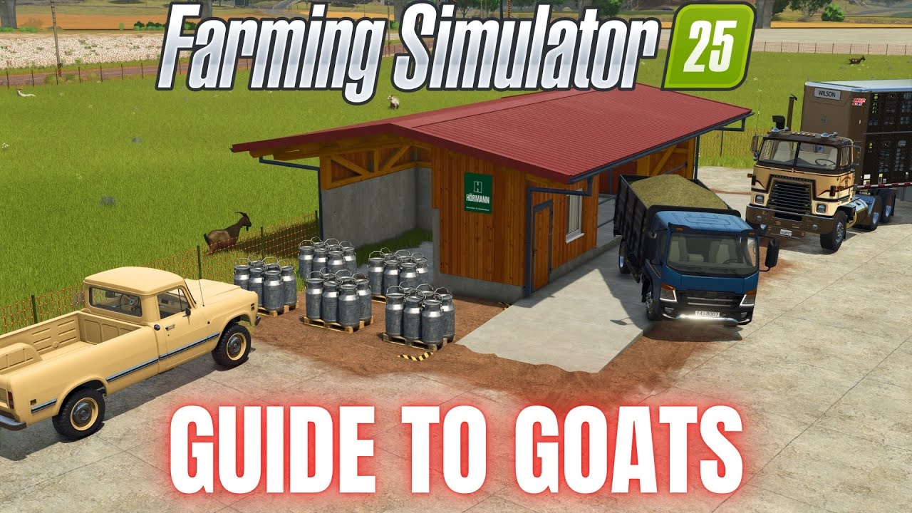 УЧЕБНОЕ ПОСОБИЕ ПО КОЗАМ - Farming Simulator 25