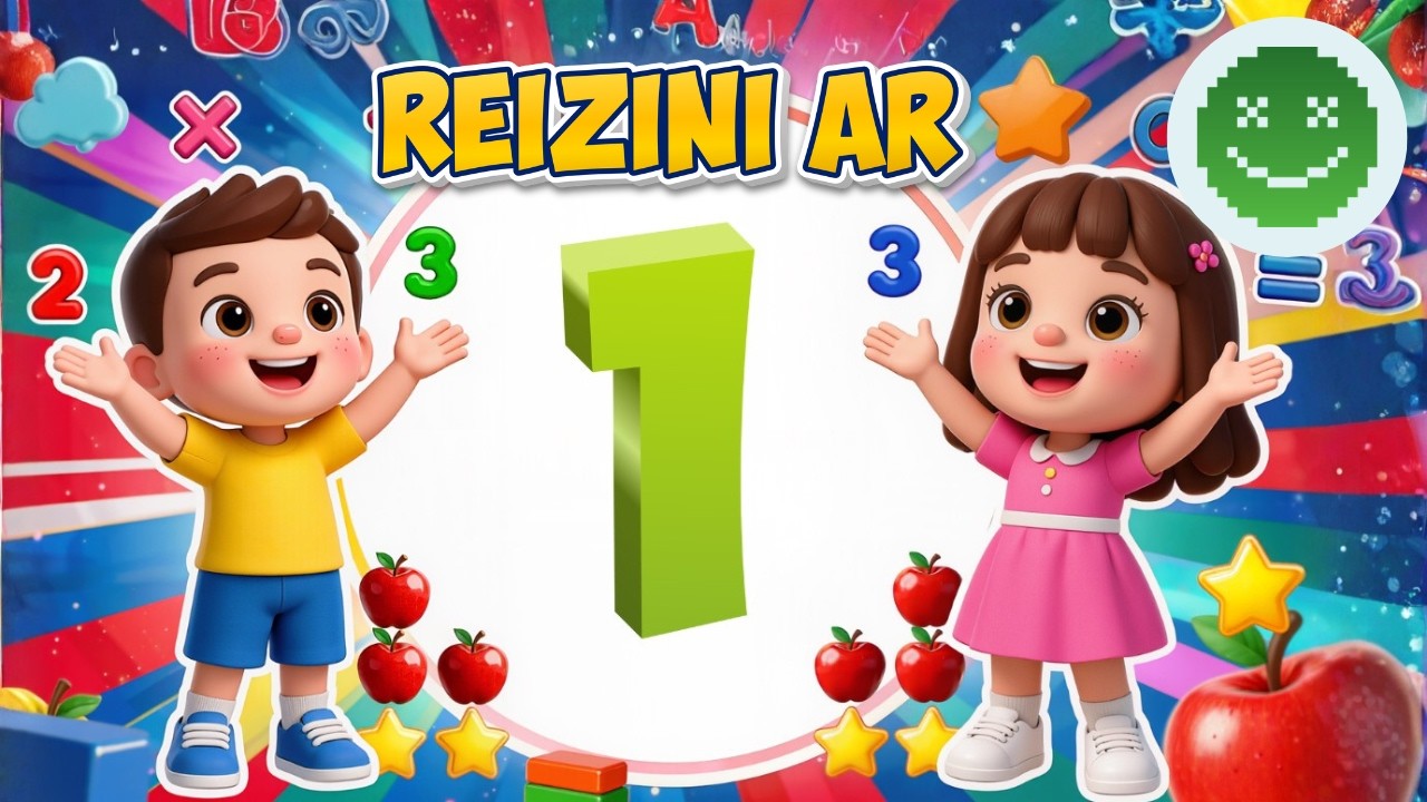 Reizrēķins bērniem ar 1