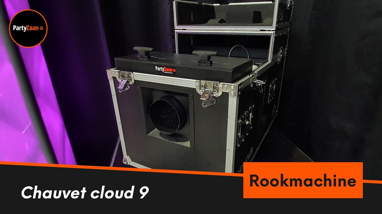 Chauvet cloud9 | Laaghangde rookmachine | PartyZaan productvideo