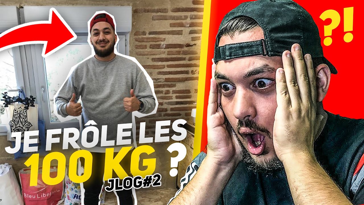 JE FRÔLE LES 100 KG ?! NOS OBJECTIFS POUR LA SUITE ! #JLOG 2