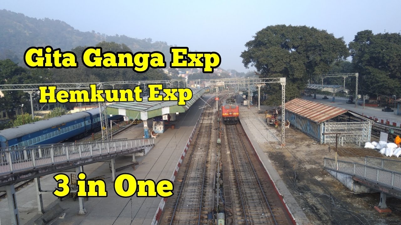 Haridwar Hisar Express,Hemkunt Express, Dehradun Saharanpur Passenger 3 in One Action