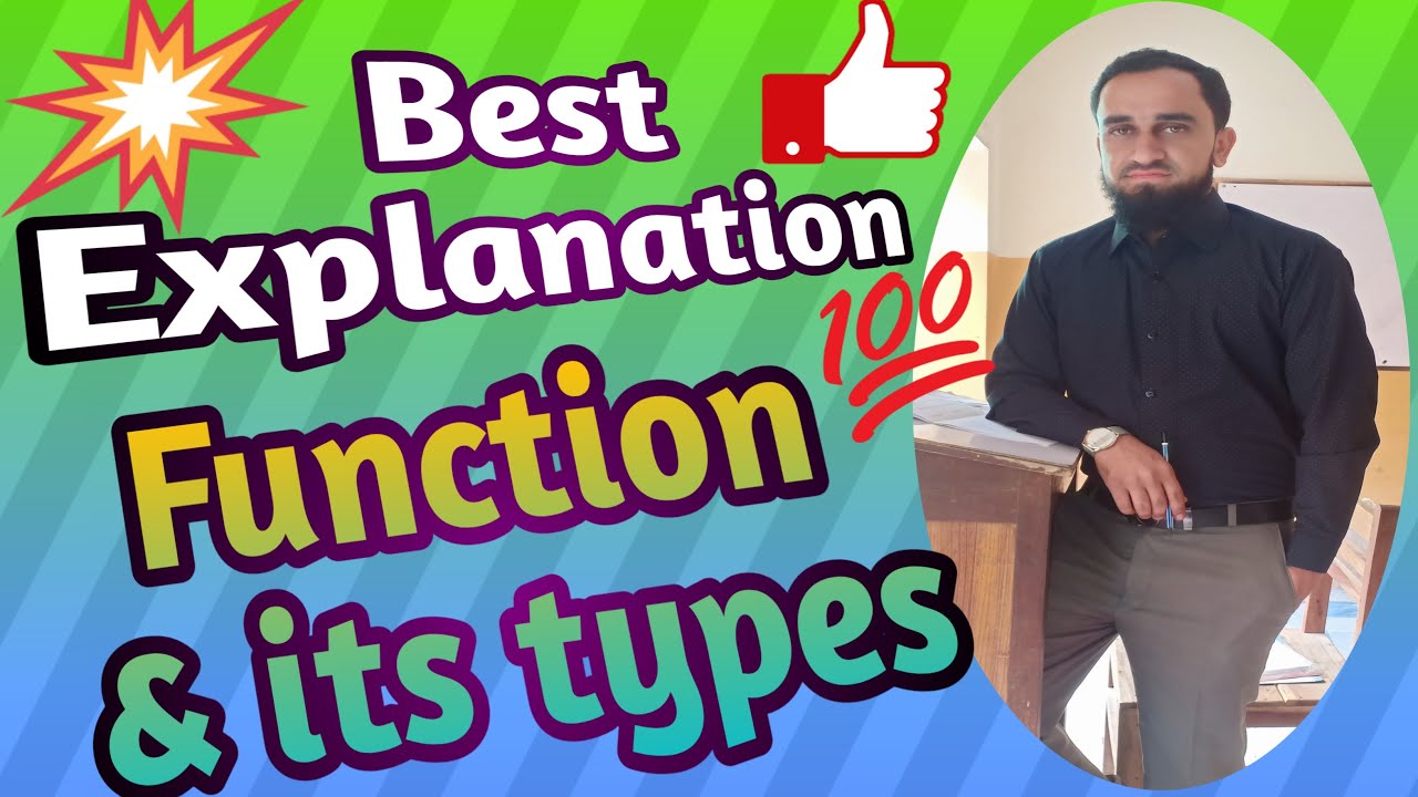 Function and its types || One-One / Onto and Into function in urdu (Maths) || L-12