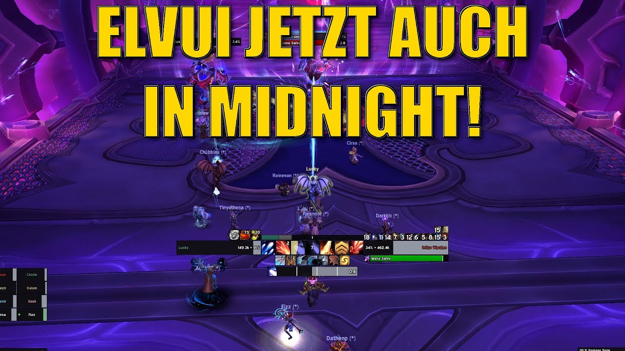 Ab DIESEM WOCHENENDE verfügbar: ElvUI funktioniert jetzt auch in Patch 12.0!