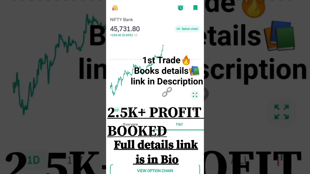 1st Trade🔥 Share market books link:  