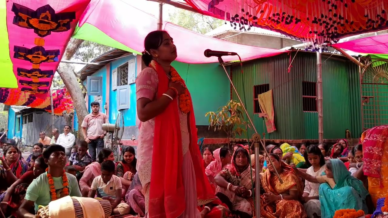 কৃত্তন আসর জাননগর মাথুর পালা পরিবেশনায় শ্রীমতি আশা লতা মণ্ডল রাজবাড়ী ০১৮৪৫৫৭৩৭৩৪