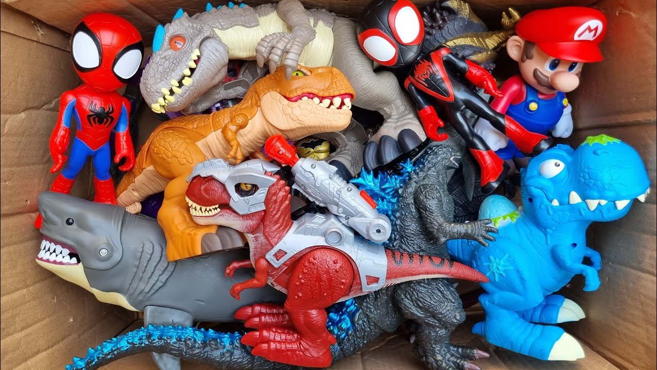 Hunting T-Rex, Distortus Rex, Spinosaurus, Megalodon, Mosasaurus And More Dinosaur Toy