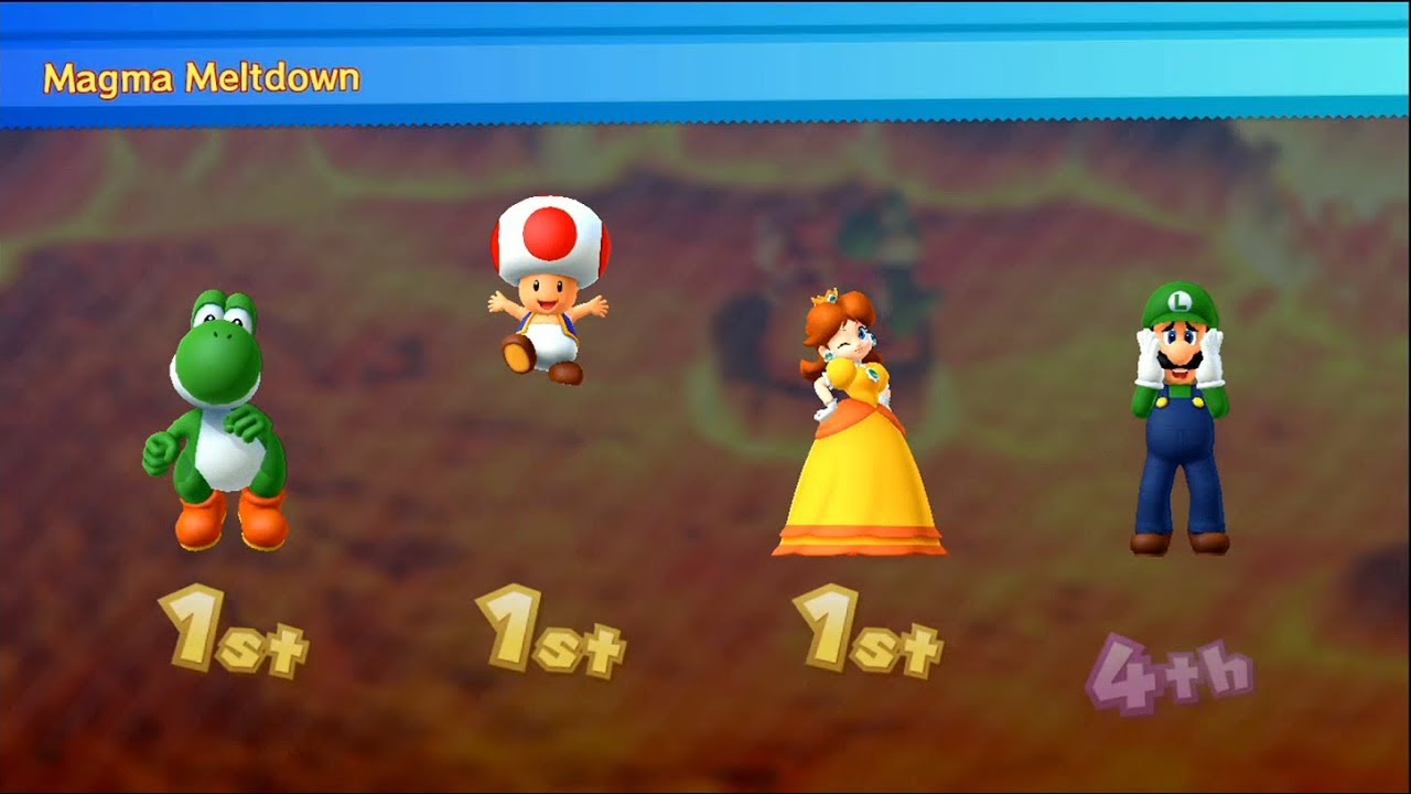 Mario Party 10 - Haunted Trail (2 Player - Master CPU) Yoshi, Luigi, Toad, Daisy #197