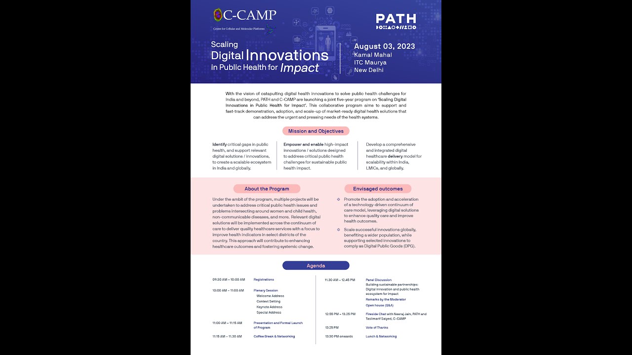 Launch of program on 