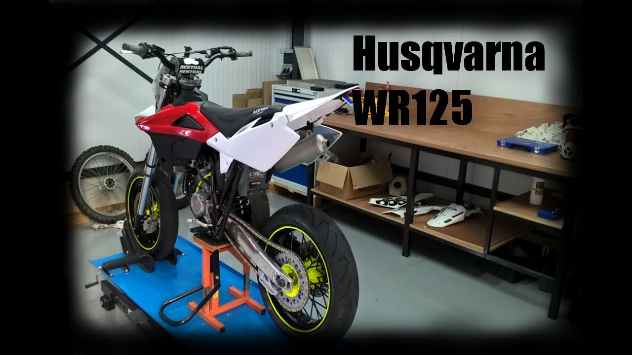 Husqvarna WR125 Story | Full project rebuild | SupermotardTwente