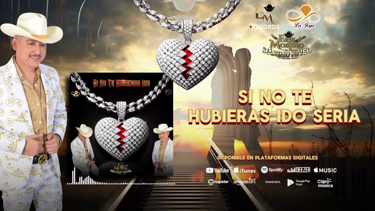 Si No Te Hubieras Ido - Erik Moreno Y Su Banda Máximo Nivel (2024) Audio Oficial