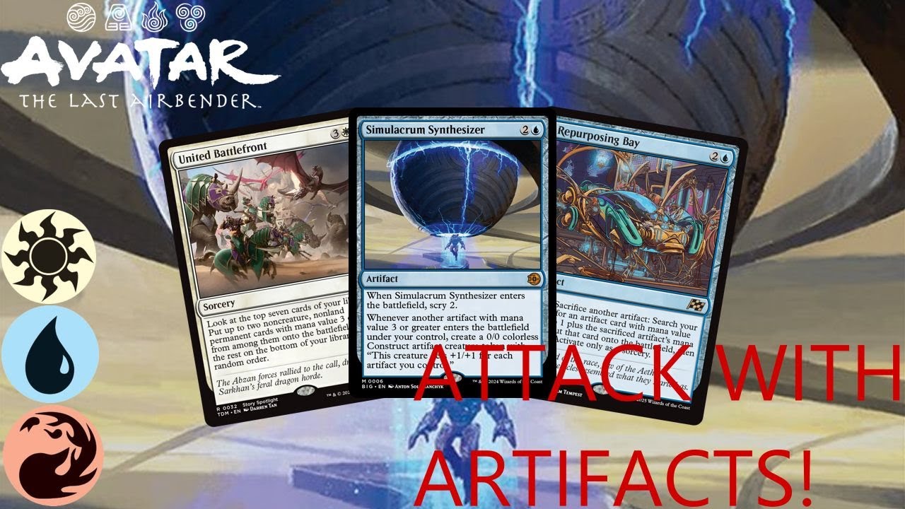 FAREWELL AVATAR. THE LAST DECK OF THE AVATAR SET - JESKAI ARTIFACTS - MTG ARENA - STANDARD BO1