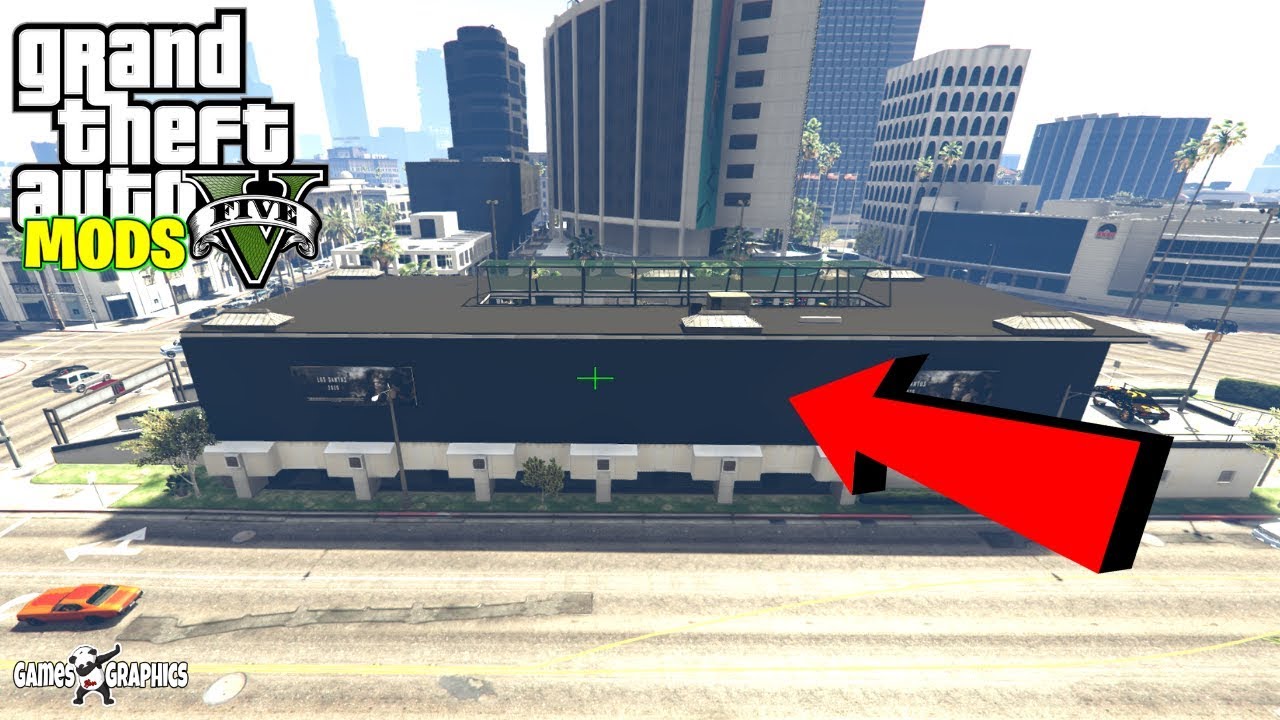 NEW SHOPPING MALL!!! (REAL LIFE MODS #44) GTA 5 MODS