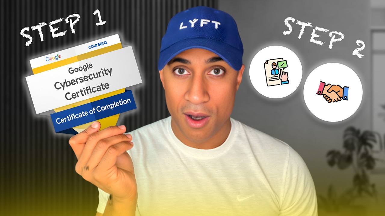 How I would get a Job with ONLY Google Cybersecurity Certificate! [$1000 Giveaway]