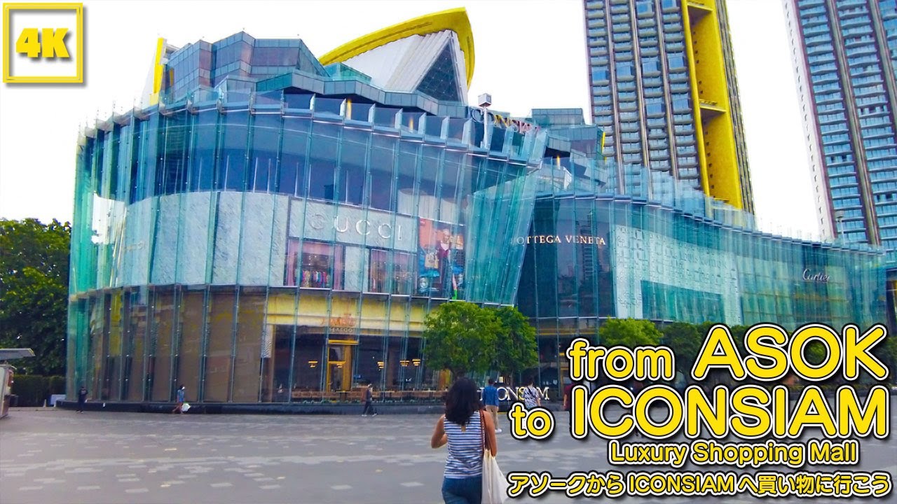 from ASOK to ICONSIAM Luxury Shopping Mall!Go to Shopping!
