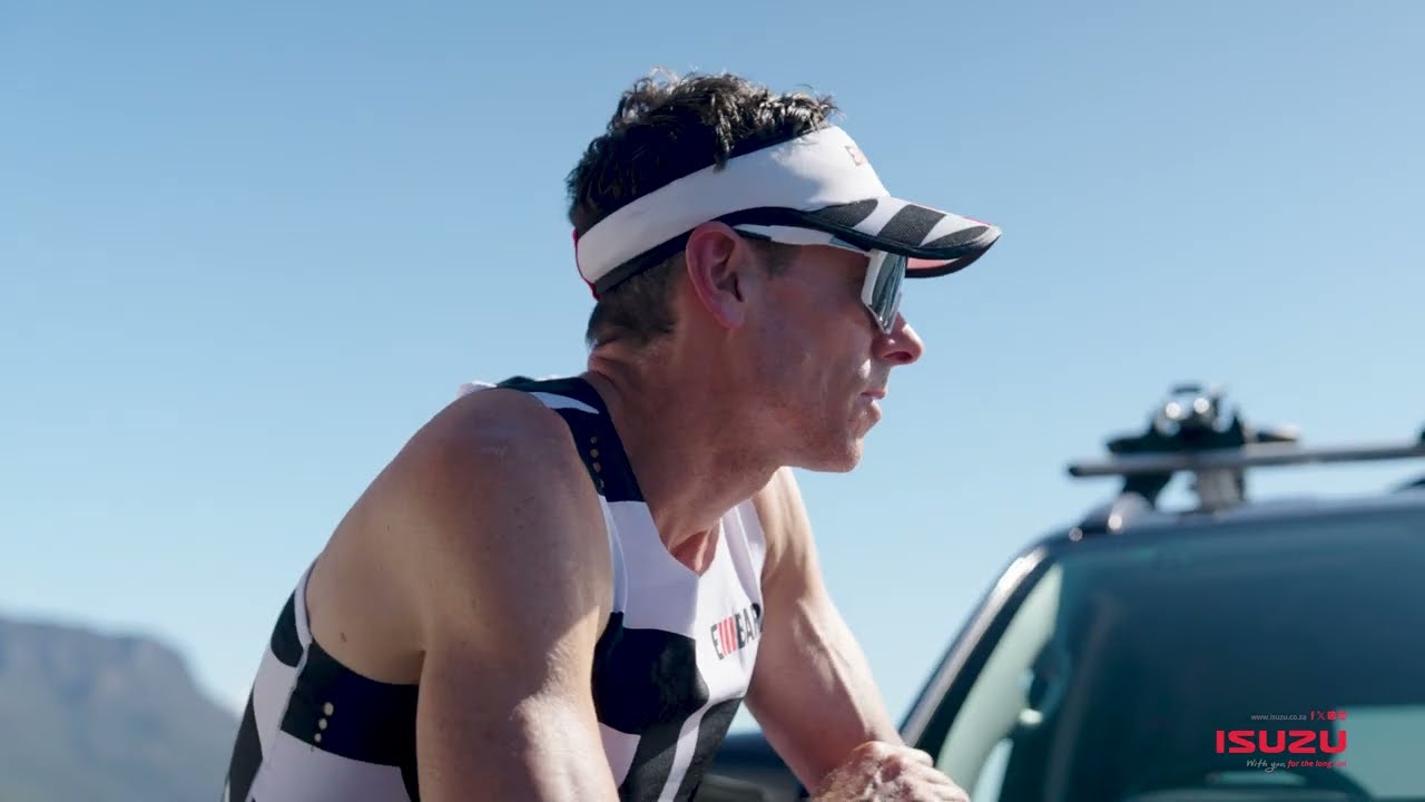 ISUZU и Стив Этвелл принимают участие в гонке Ironman Mossel Bay