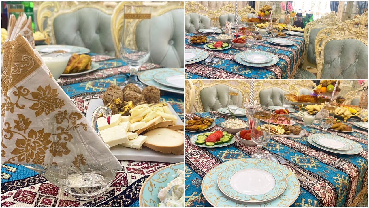 Bayramda Qonahlarimiz geldi😍Iki defe sufre acdim hansini daha cox beyendiz😁Novruz Bayrami😍Bayram