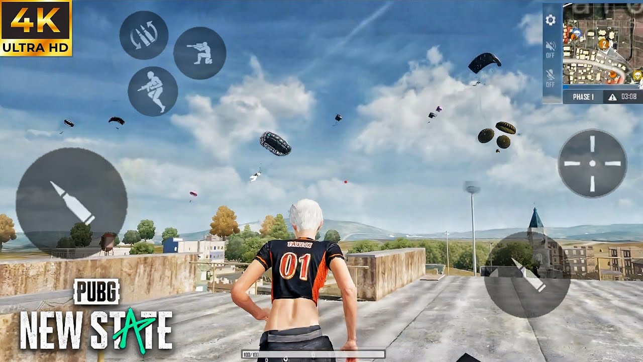 New State Mobile REALISTIC GRAPHICS Erangle 2.0 Gameplay