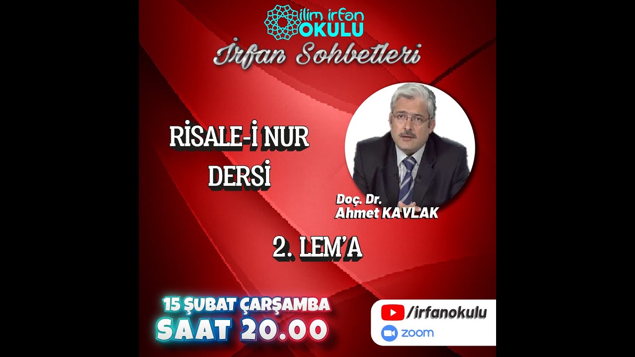 RİSALE-İ NUR 2. LEM'A-AHMET KAVLAK