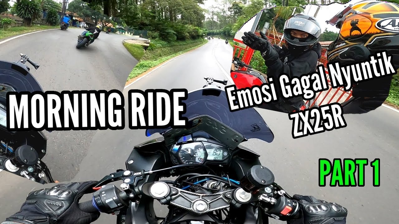 Morning Ride Lembang | Emosi Gagal Nyuntik ZX25R | PART 1