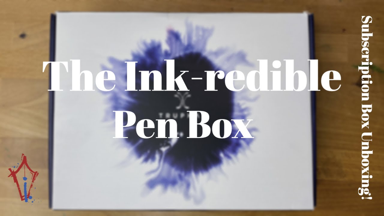 Truphae's Ink-redible Pen Box Subscription Box! What's in a $150 monthly box?