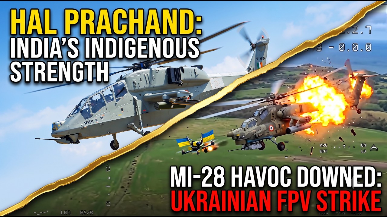 Украинский FPV-дрон сбил российский Ми-28 | Будущее ударных вертолетов: индийский LCH Prachand и ...