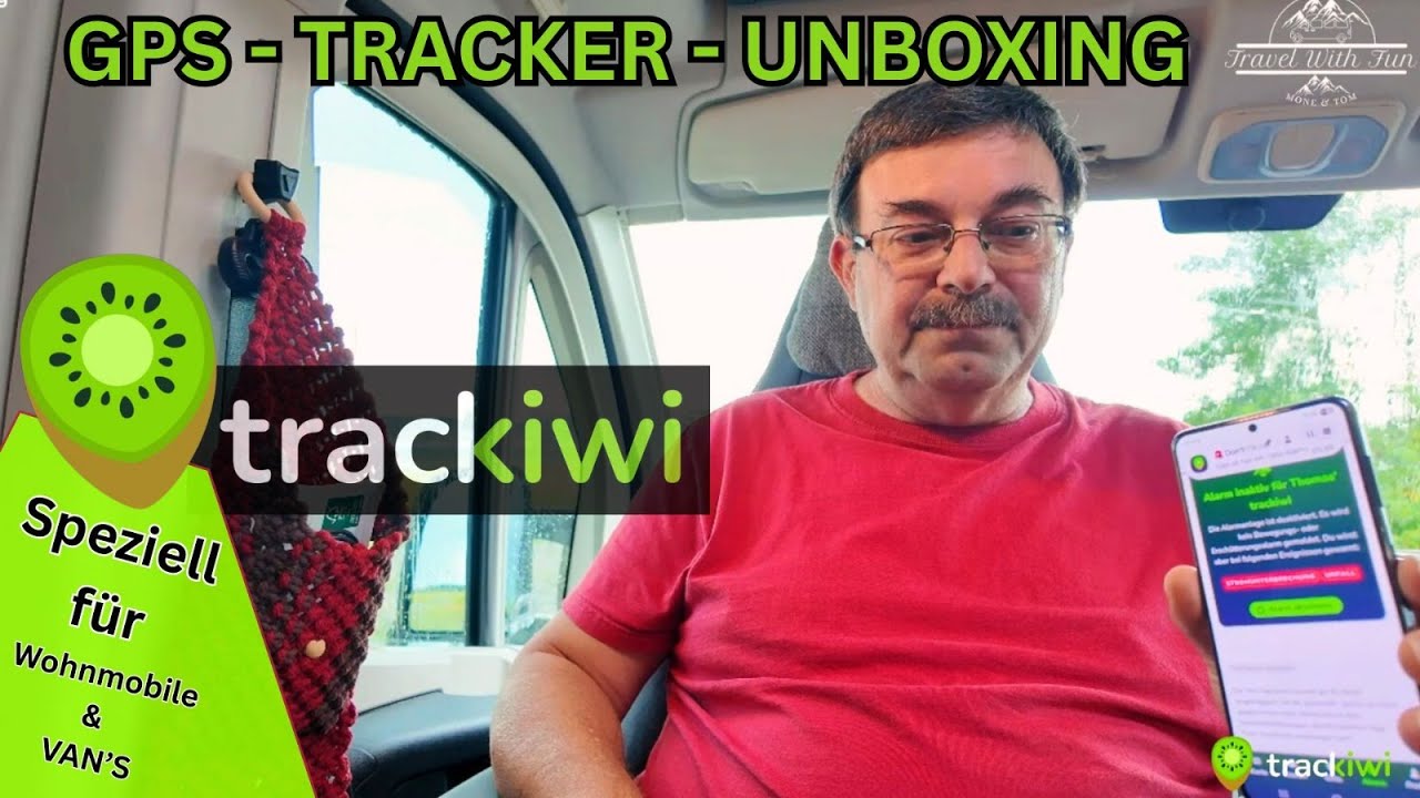 Trackiwi , mehr als nur ein GPS Tracker , eine Preisgünstige Alarmanlage für unseren Pössl Summit