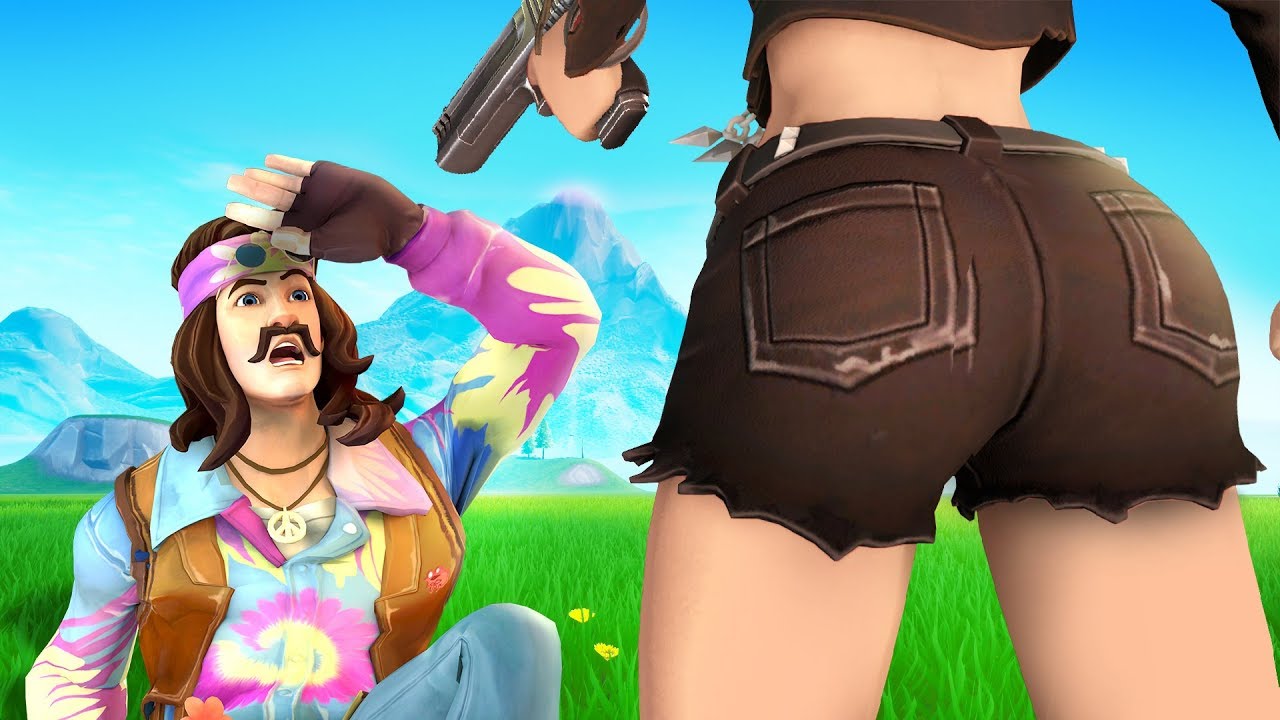 I made his girlfriend triggered in fortnite... (really funny)