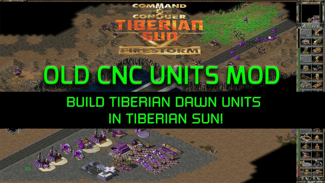 Command and Conquer Tiberian Sun - Old CNC Units Mod