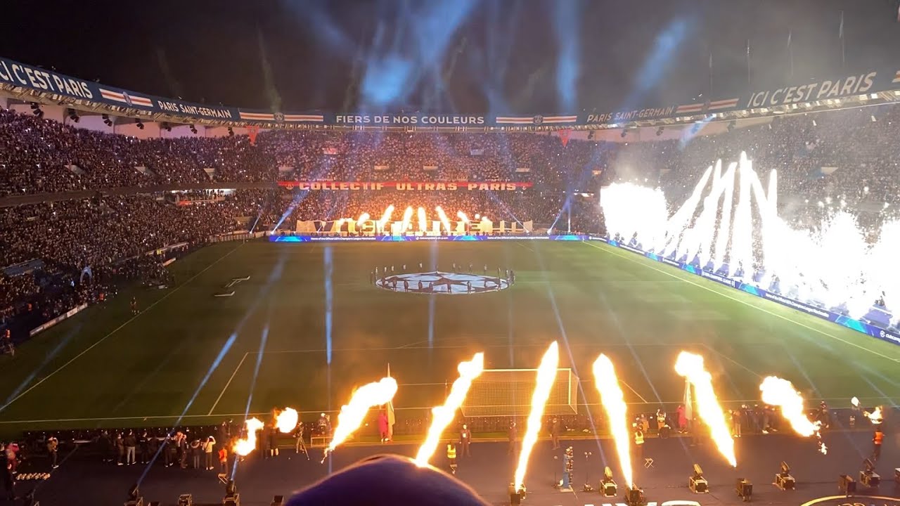 PSG - Liverpool - L'ambiance au Parc des Princes pour le choc de l'année !  #psglfc #psg