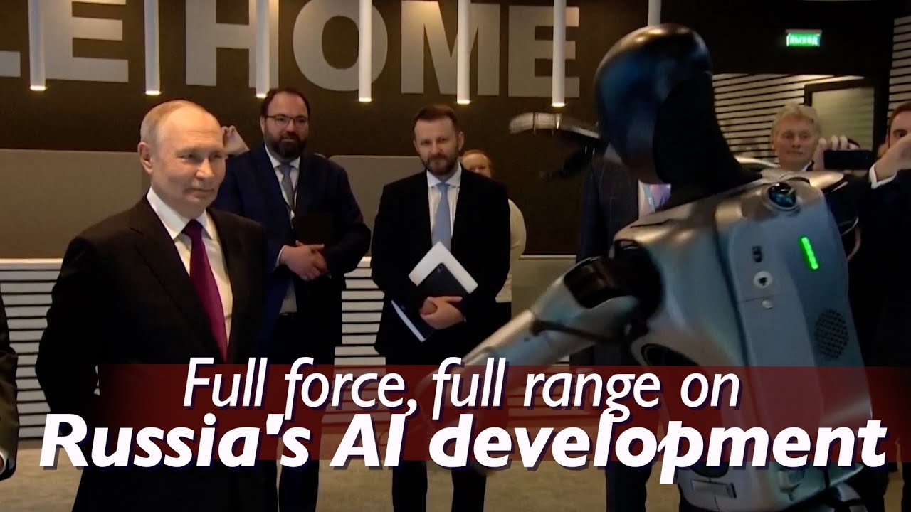 Putin highlights national AI ambitions at Russian tech conference